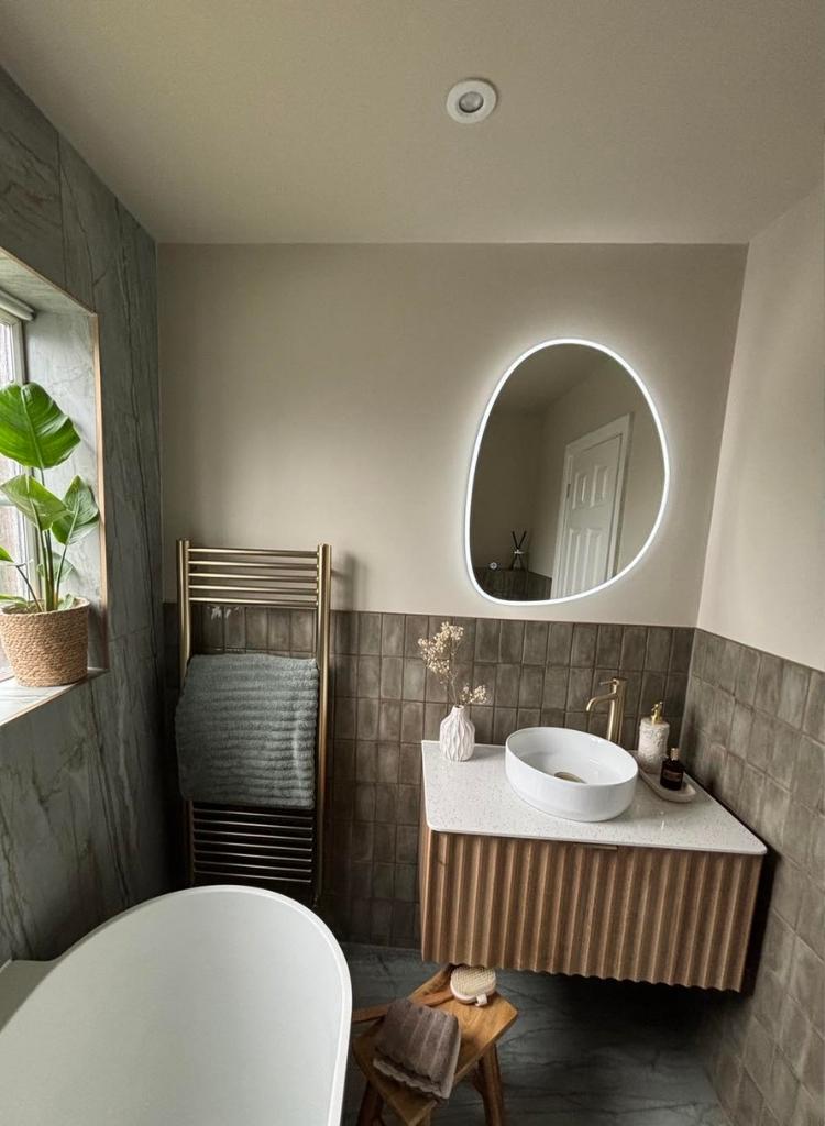 Modern Minimalist Retreat Bathroom