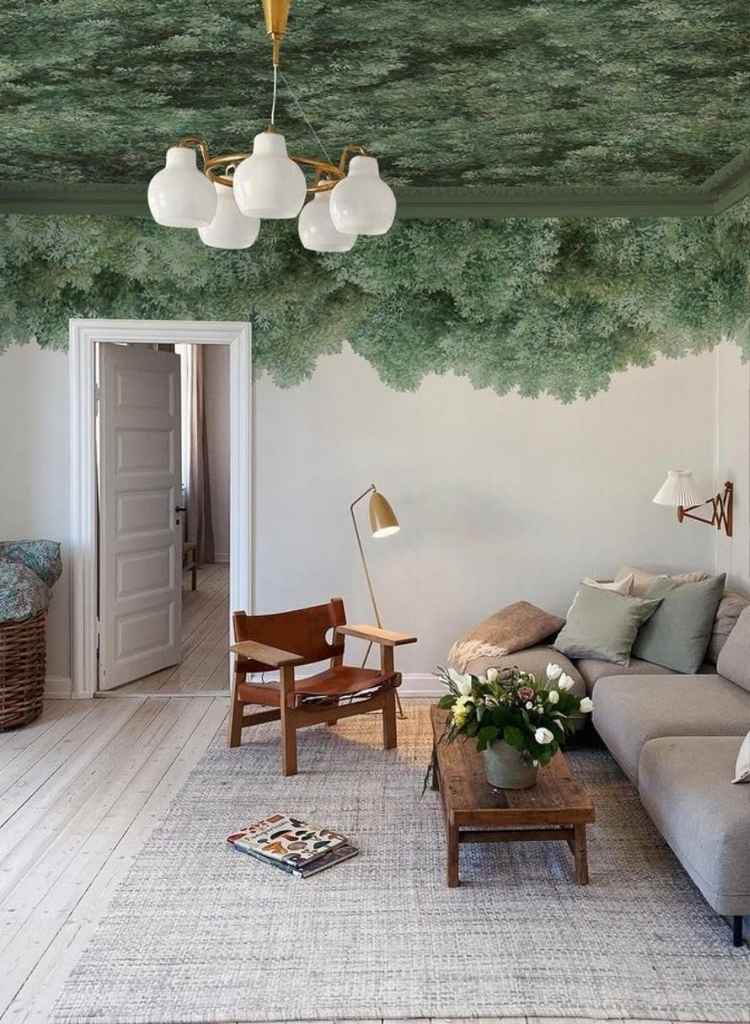 Nature-Inspired Cottage Living Room