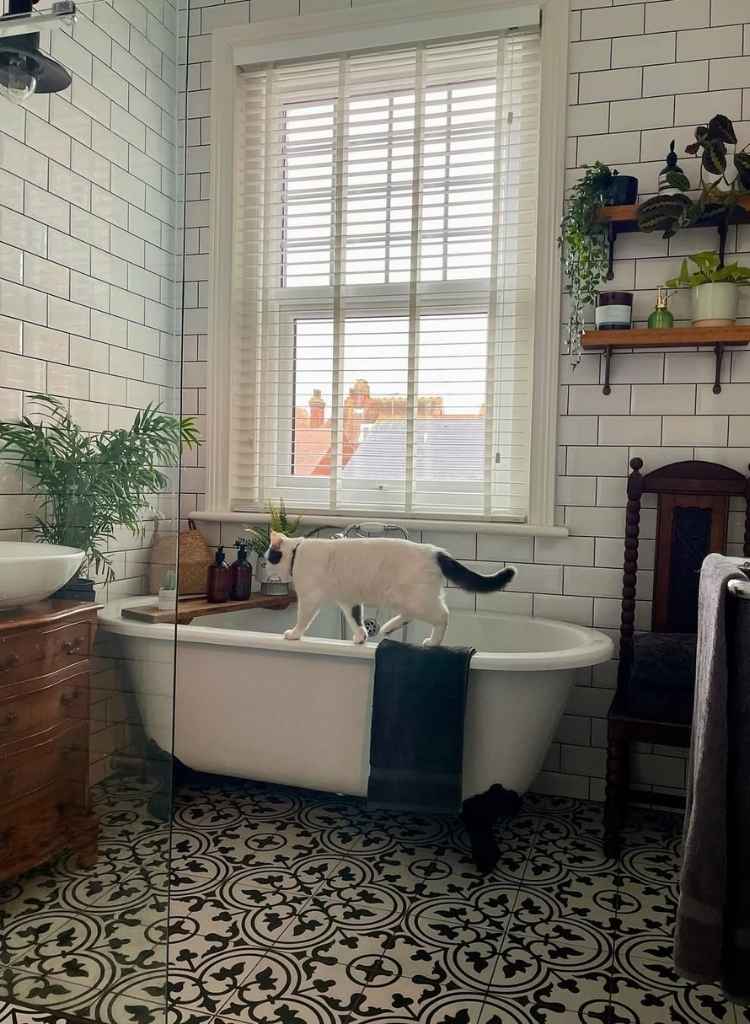 Vintage Charm Bathroom