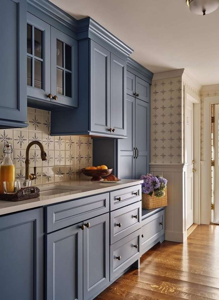 Vintage Star Pattern Tile Backsplash