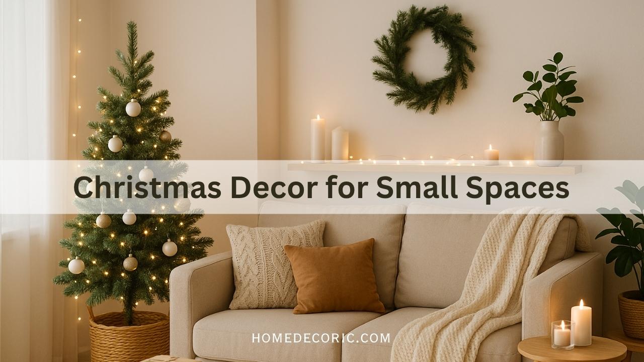 Christmas Decor for Small Spaces