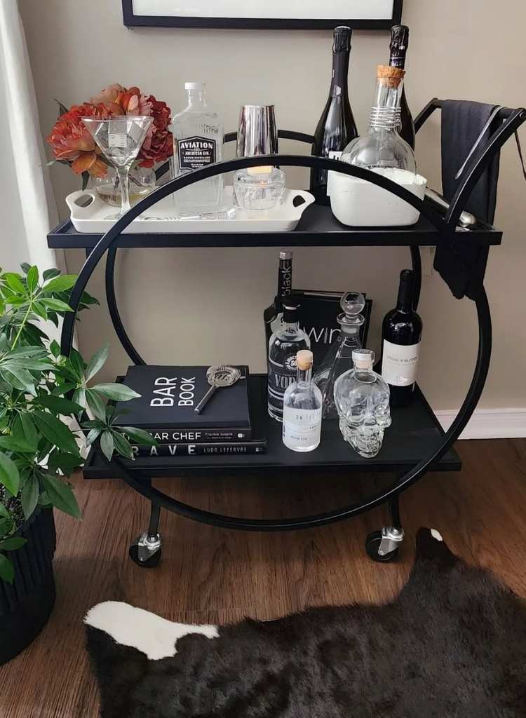 Circular Bar Cart