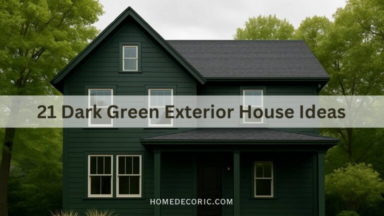 21 Real Homes That Prove Dark Green Is the New Black in Exterior Design