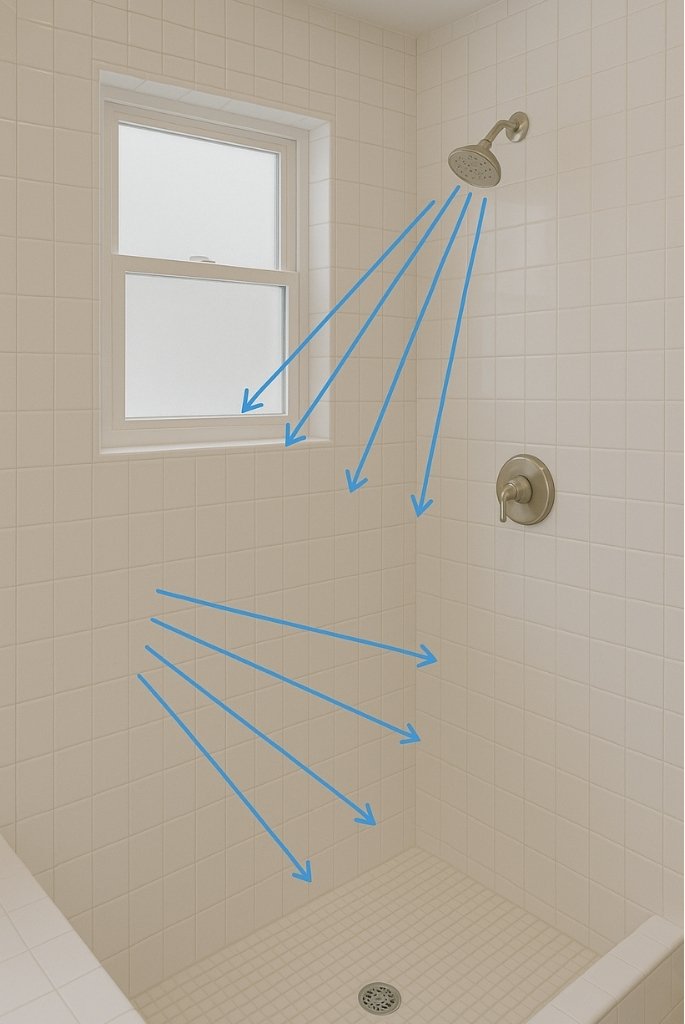 Managing Water Spray and Layout