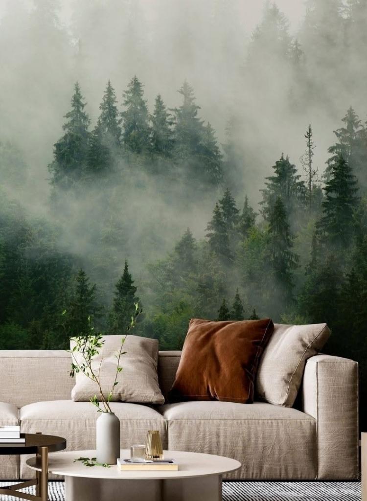 Misty Forest Wallpaper