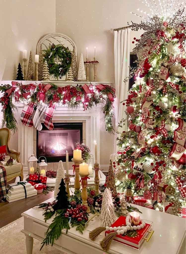 Red and White Christmas Wonderland