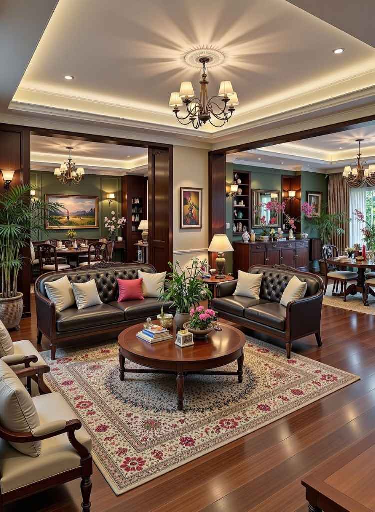 Vintage Persian-Style Rug