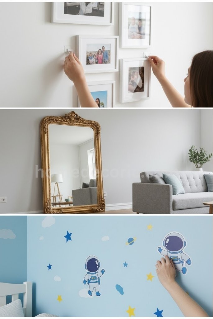 Wall Art Without Damage