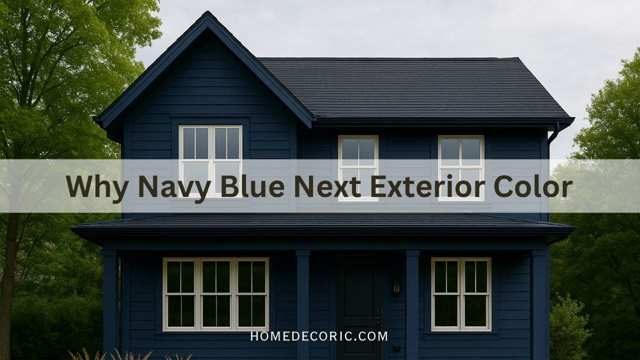Why Navy Blue Should Be Your Next Exterior Paint Color
