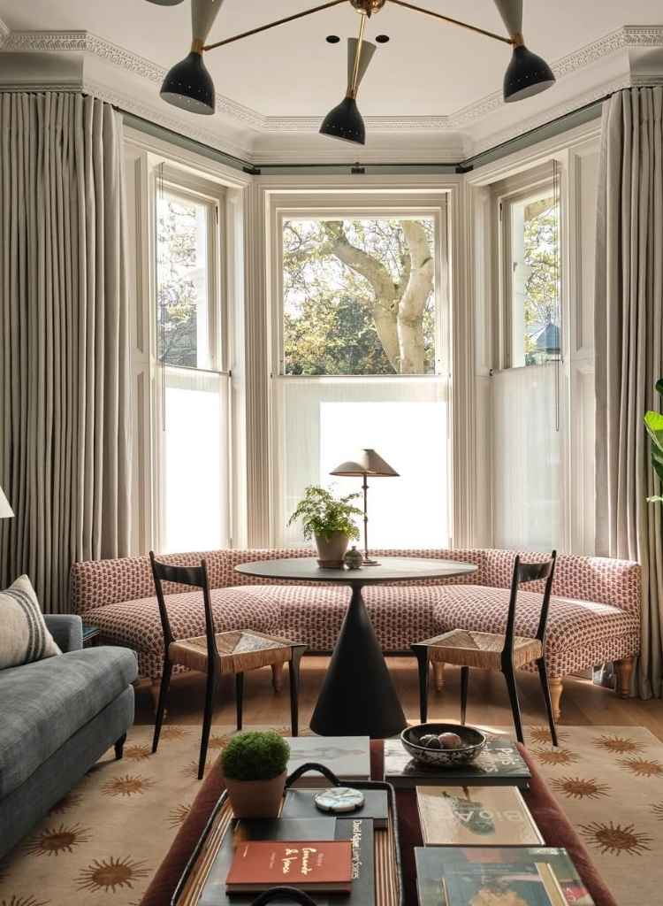 Bay Window Banquette