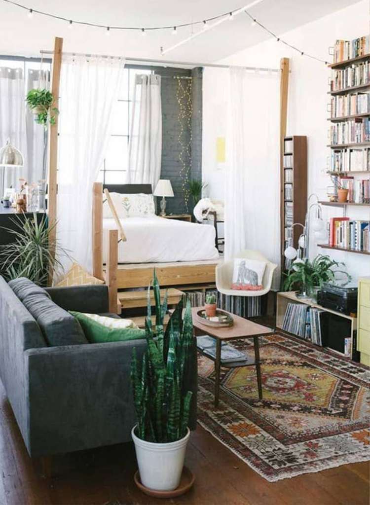 Boho Curtain Loft Studio
