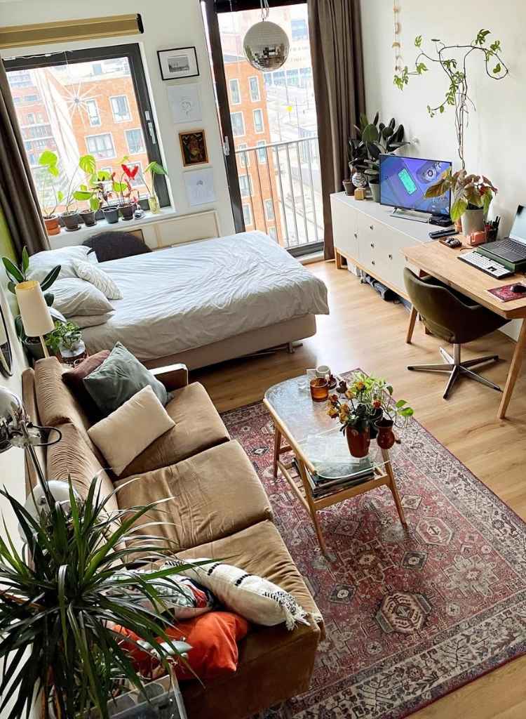 Boho-Inspired Studio Haven