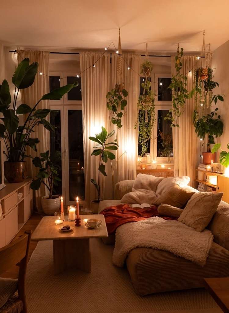 Candlelit Jungle Nook
