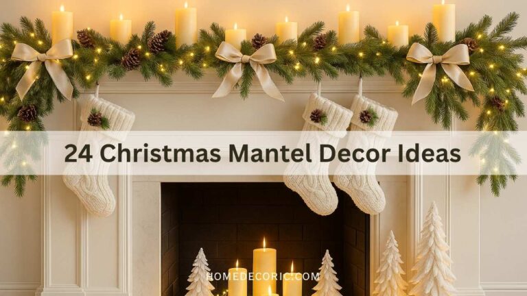 Christmas Mantel Decor Ideas