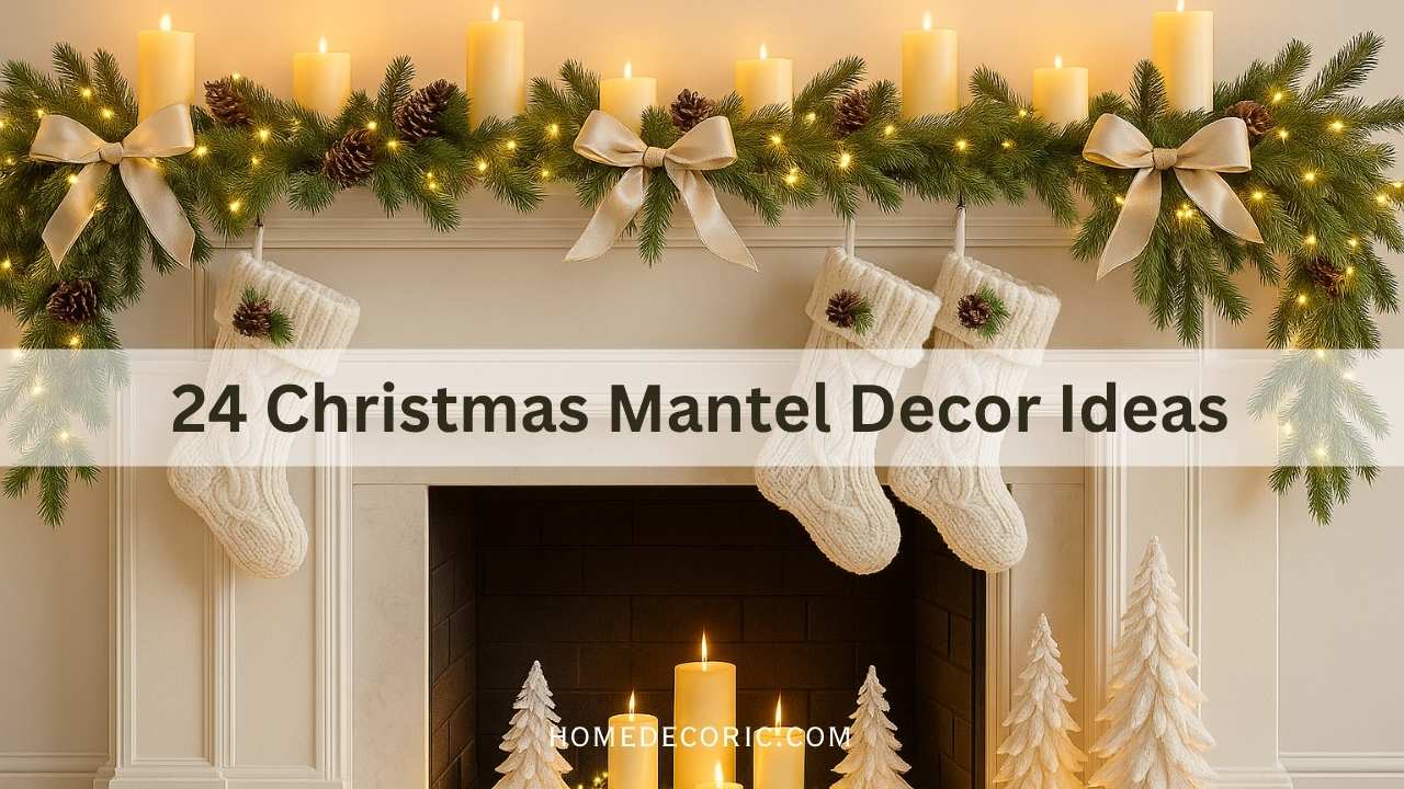 Christmas Mantel Decor Ideas