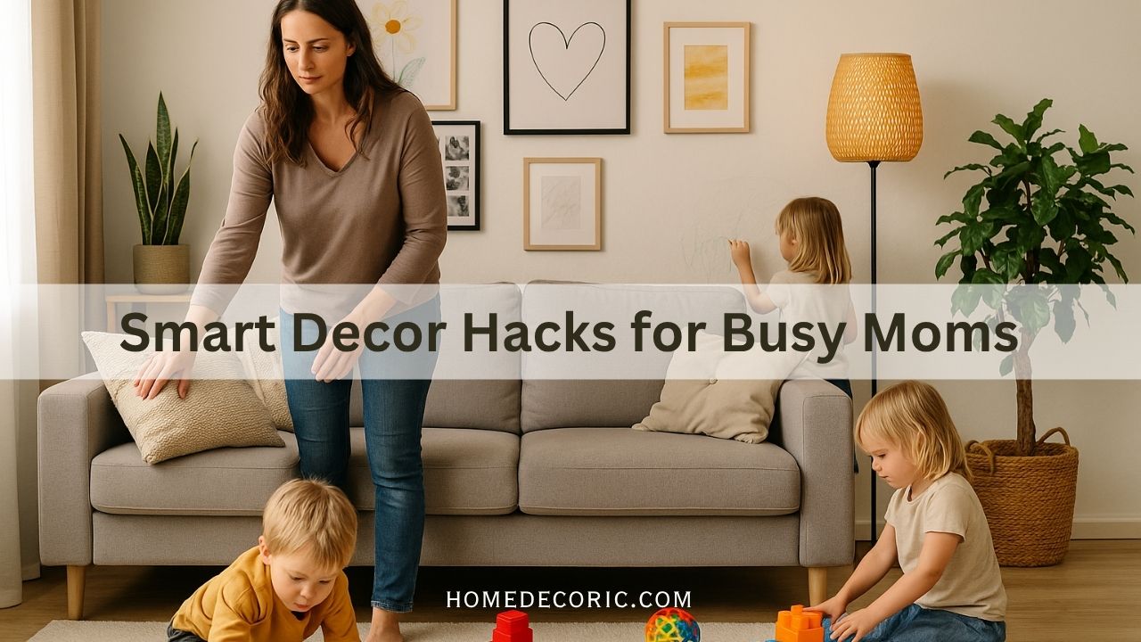 Decor Hacks for Busy Moms