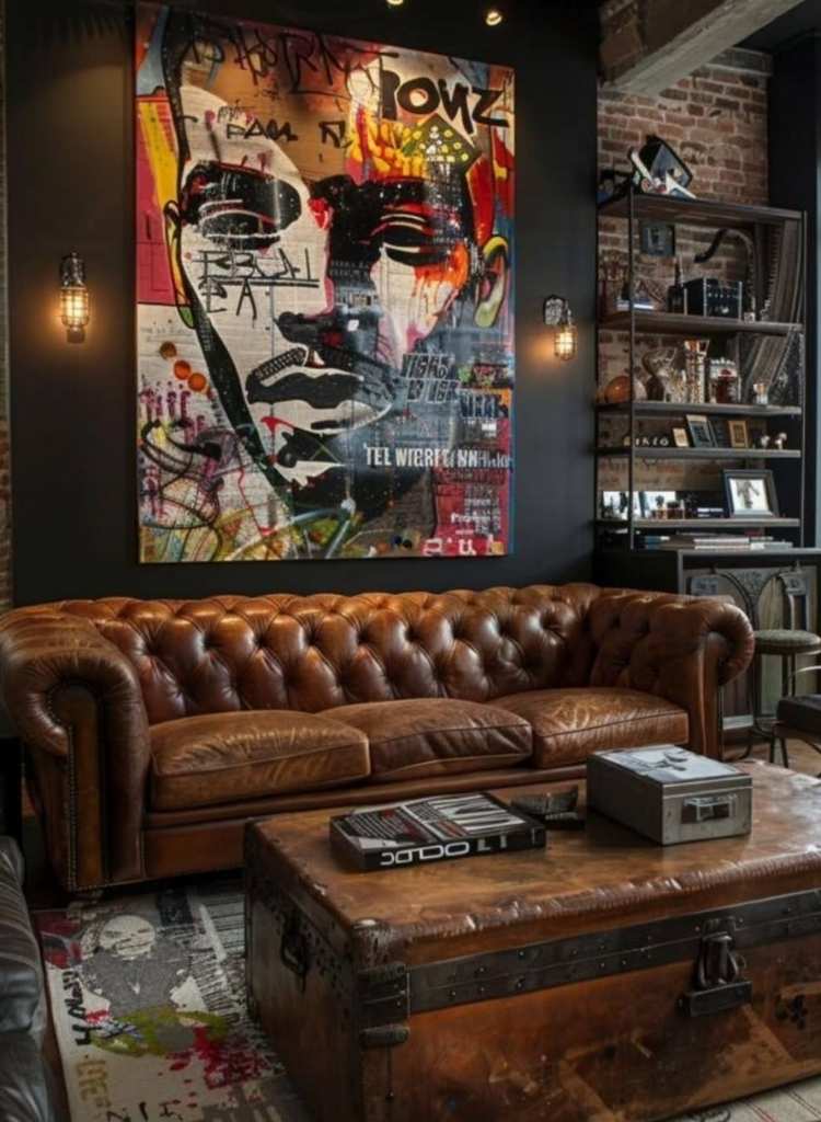 Industrial Rebel Living Room