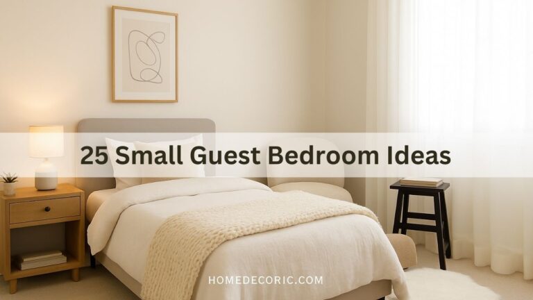 Small Guest Bedroom Ideas