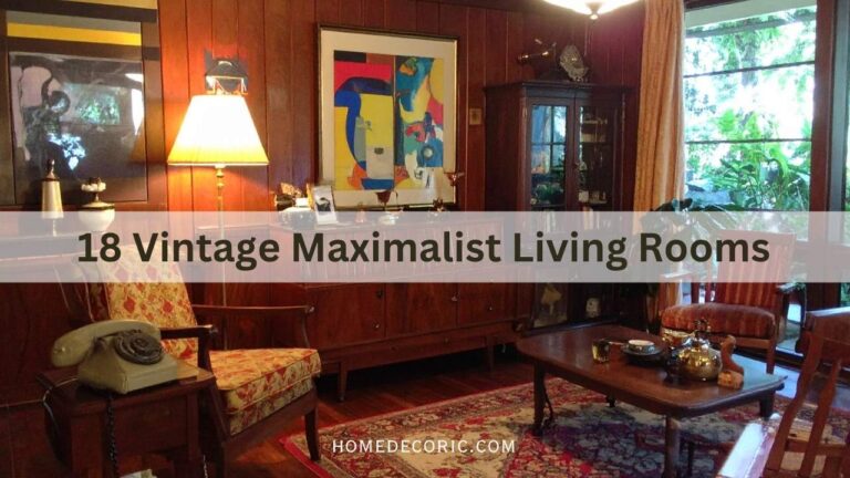 18 Ways to Create a Jaw-Dropping Vintage Maximalist Living Room