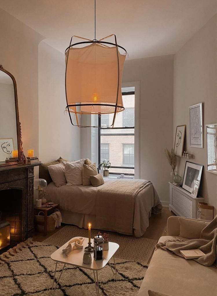 Warm Minimalist Studio Retreat