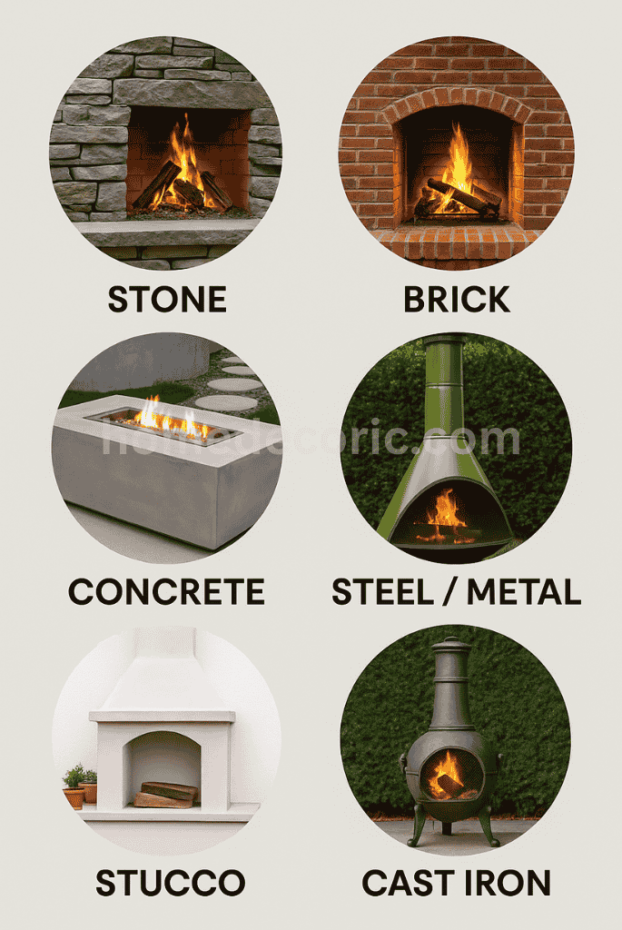 What Is The Best Material For An Outdoor Fireplace