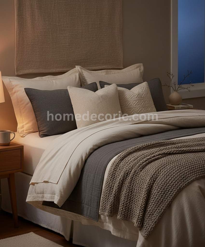 Bedrooms with Subtle Winter Touches