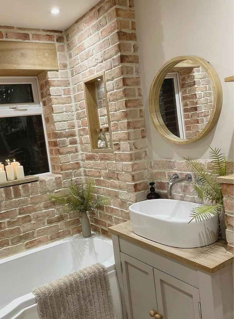Brick Charm Bathroom