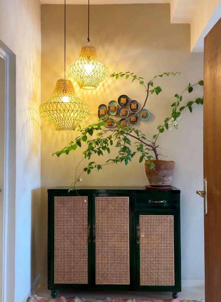 Cane Front Cabinet Refresh