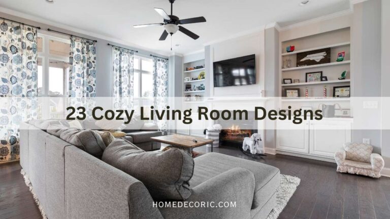 Cozy Living Room Designs