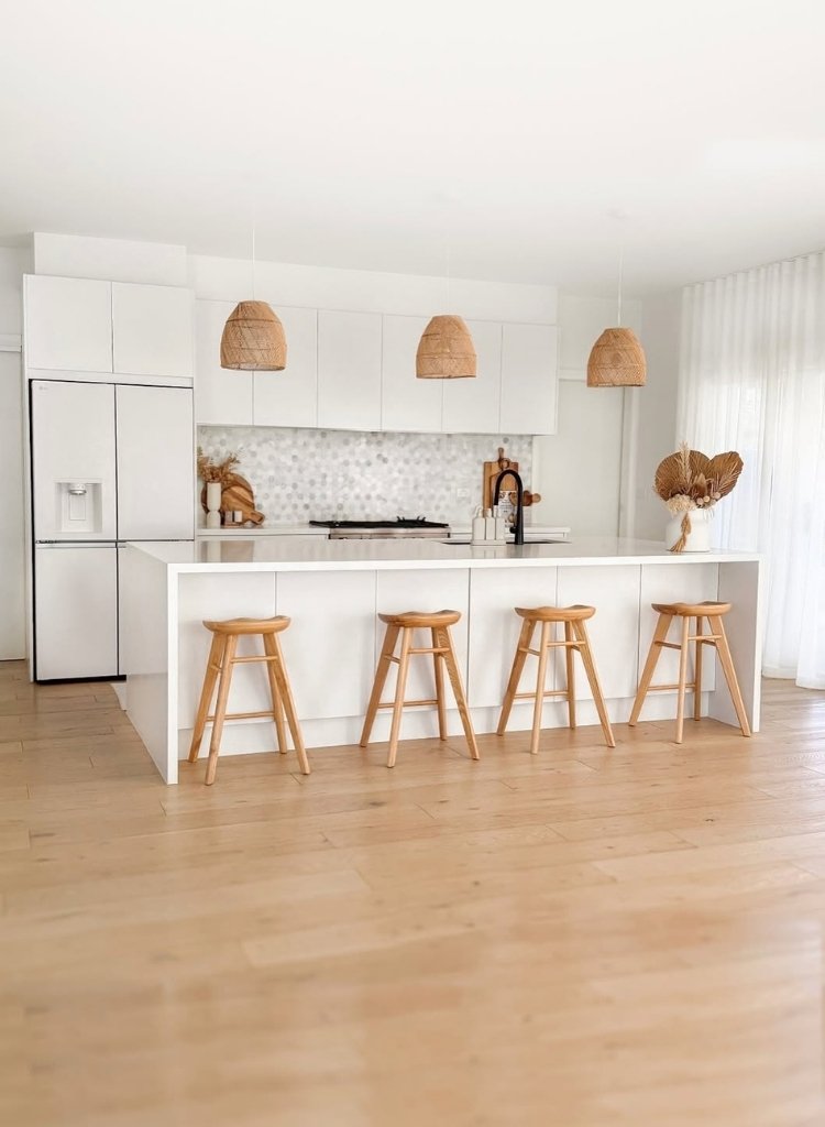 Kitchen with Natural Wood Accents