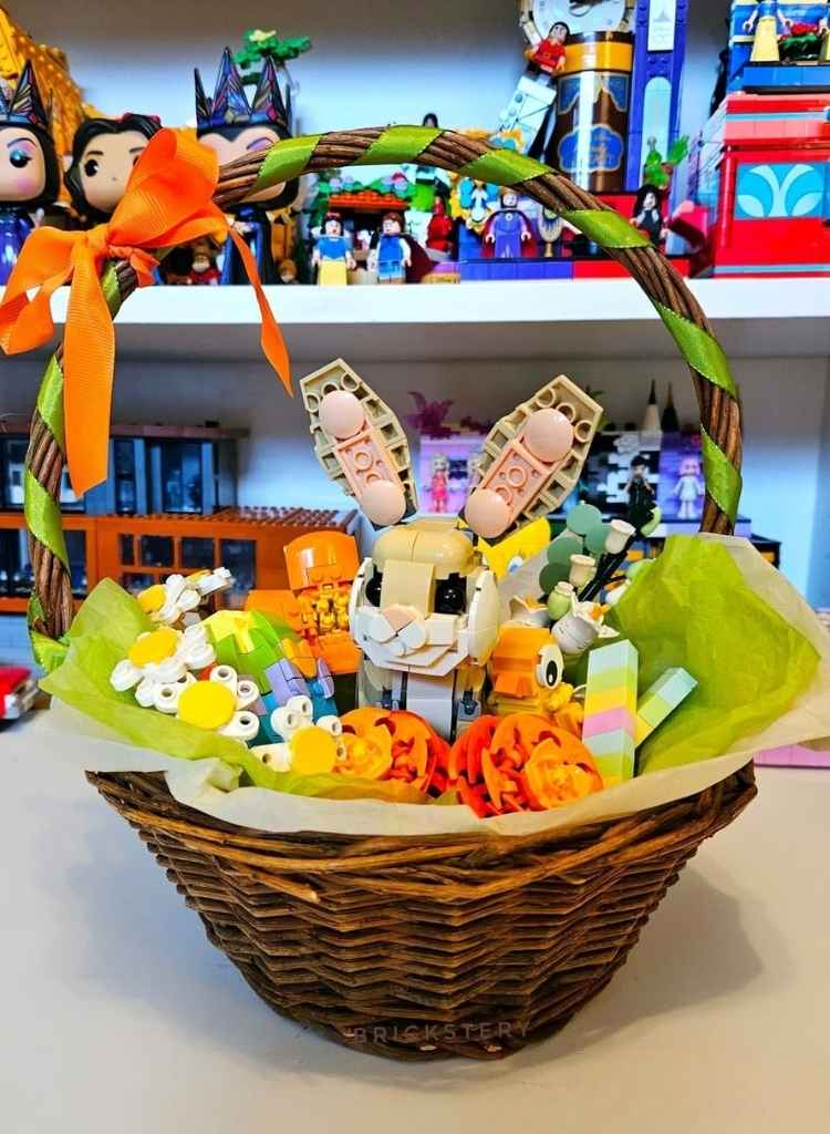 LEGO Bunny Easter Basket