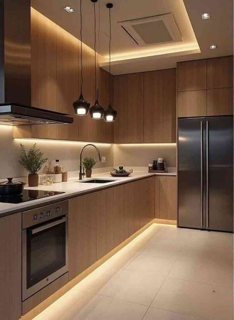 Modern Glow Kitchen
