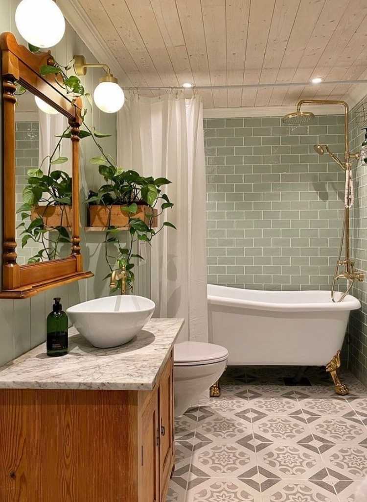 Modern Vintage Bathroom