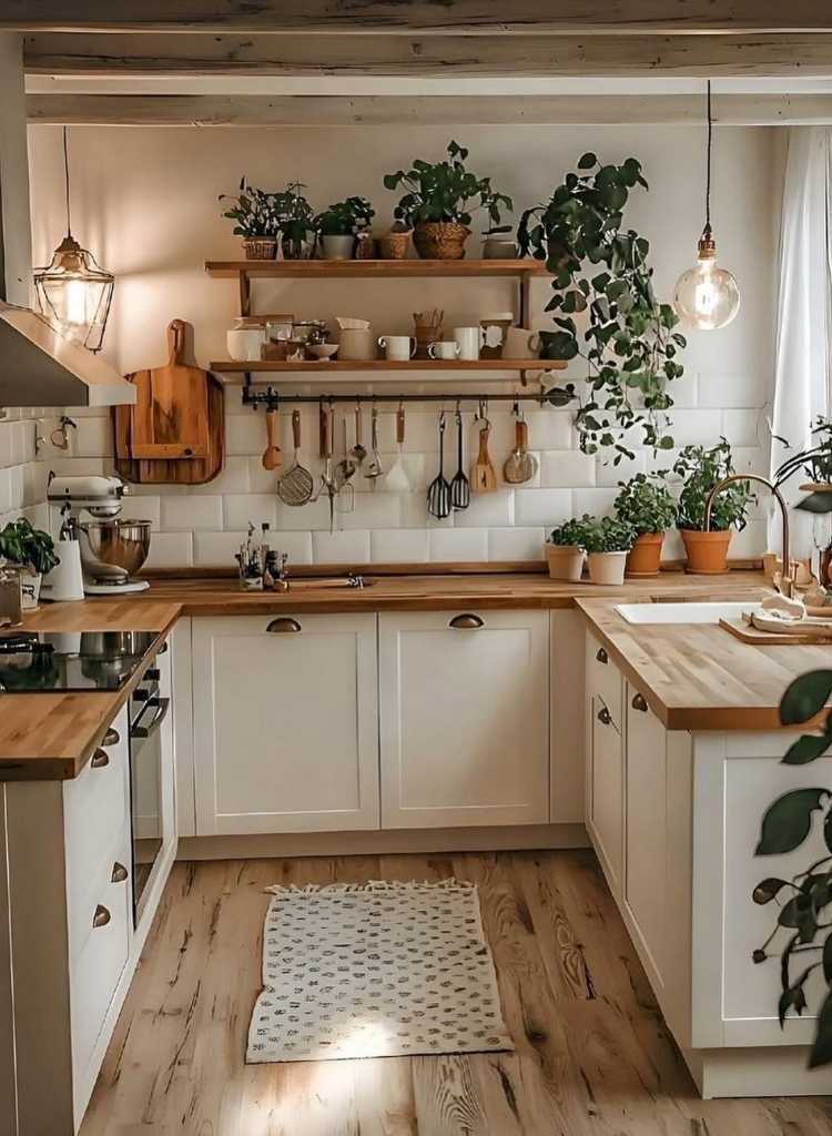 Neutral Cottage-Style Kitchen