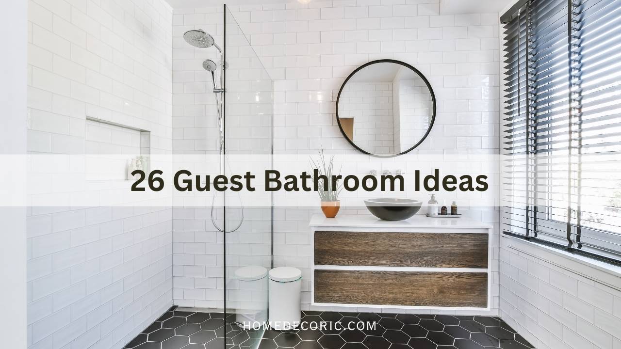 guest bathroom decor ideas