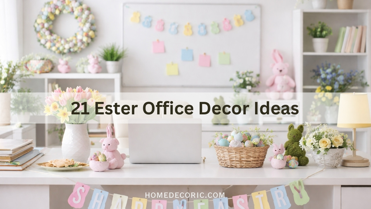 Ester Office Decor Ideas