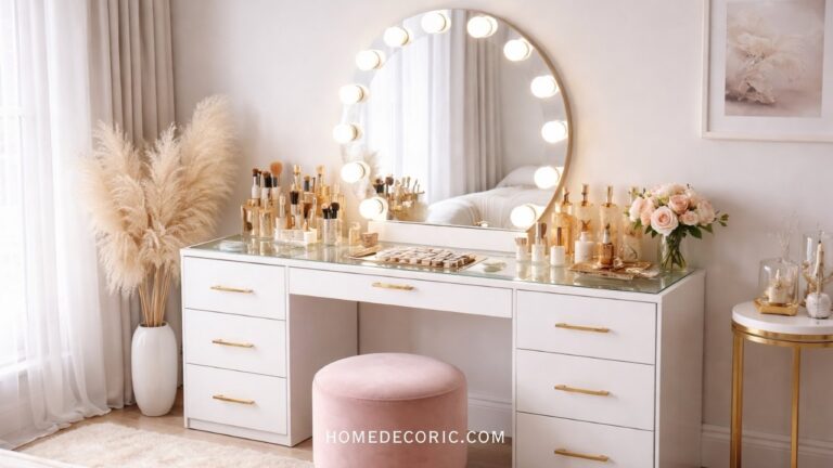 I Studied 25 Makeup Vanity Setups and These Are the Ones People Actually Use