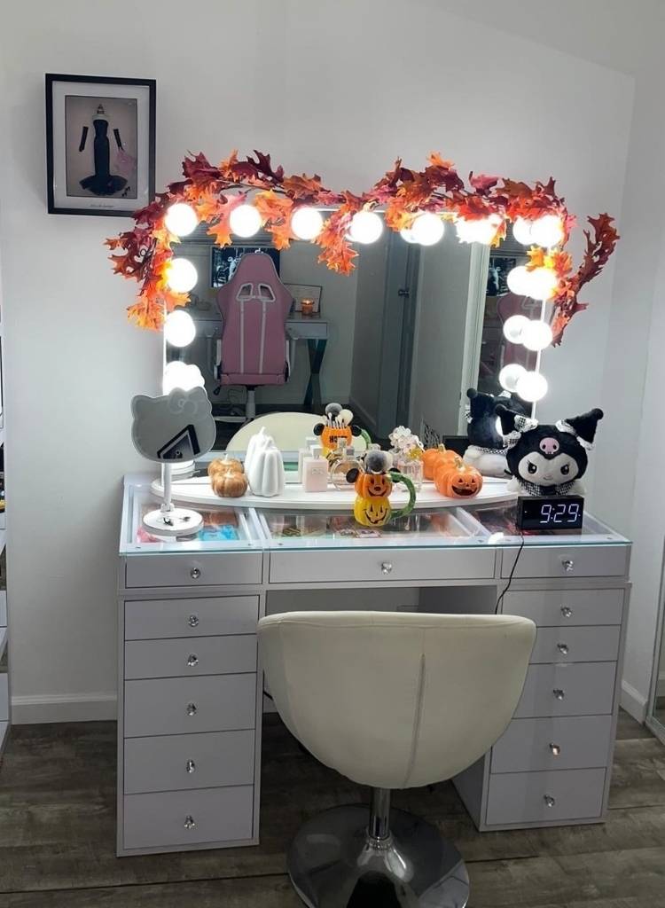 Playful Seasonal Vanity