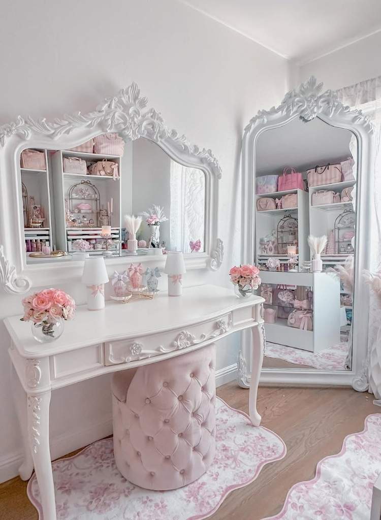 Romantic Vintage Vanity