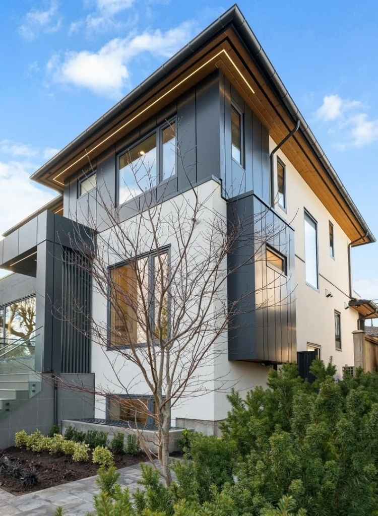 Sleek Modern Winter Cabin