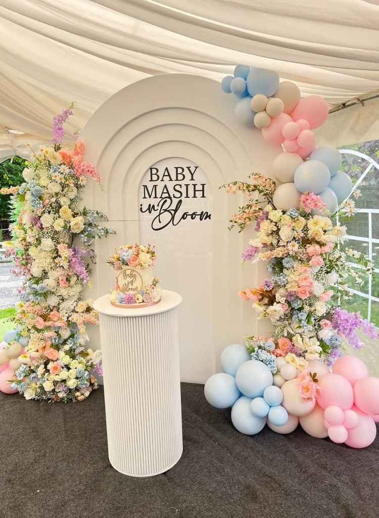 Baby in Bloom Pastel Garden Shower