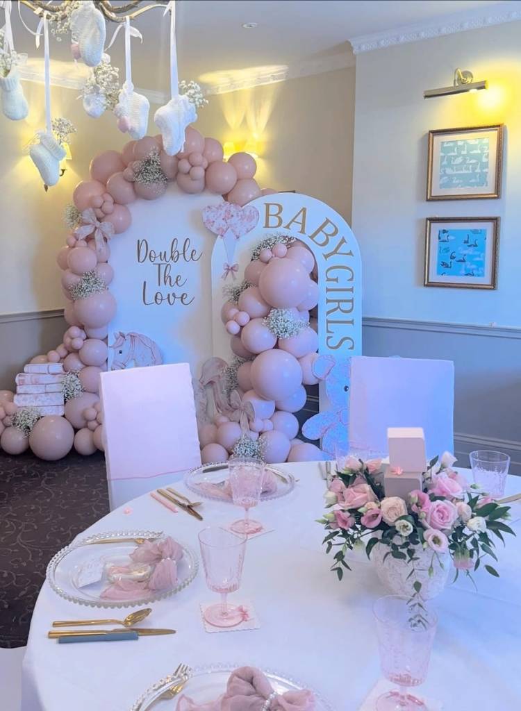 Double the Love Baby Girls Shower