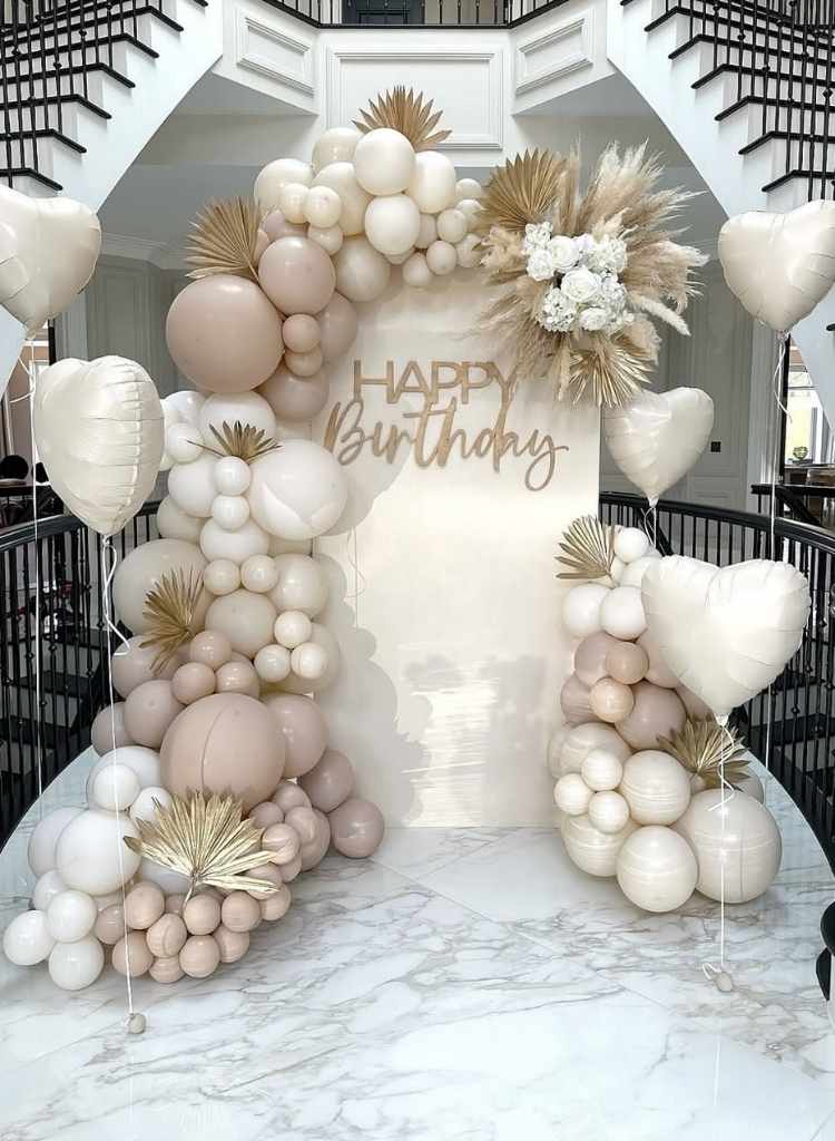 Elegant Neutral Arch Celebration