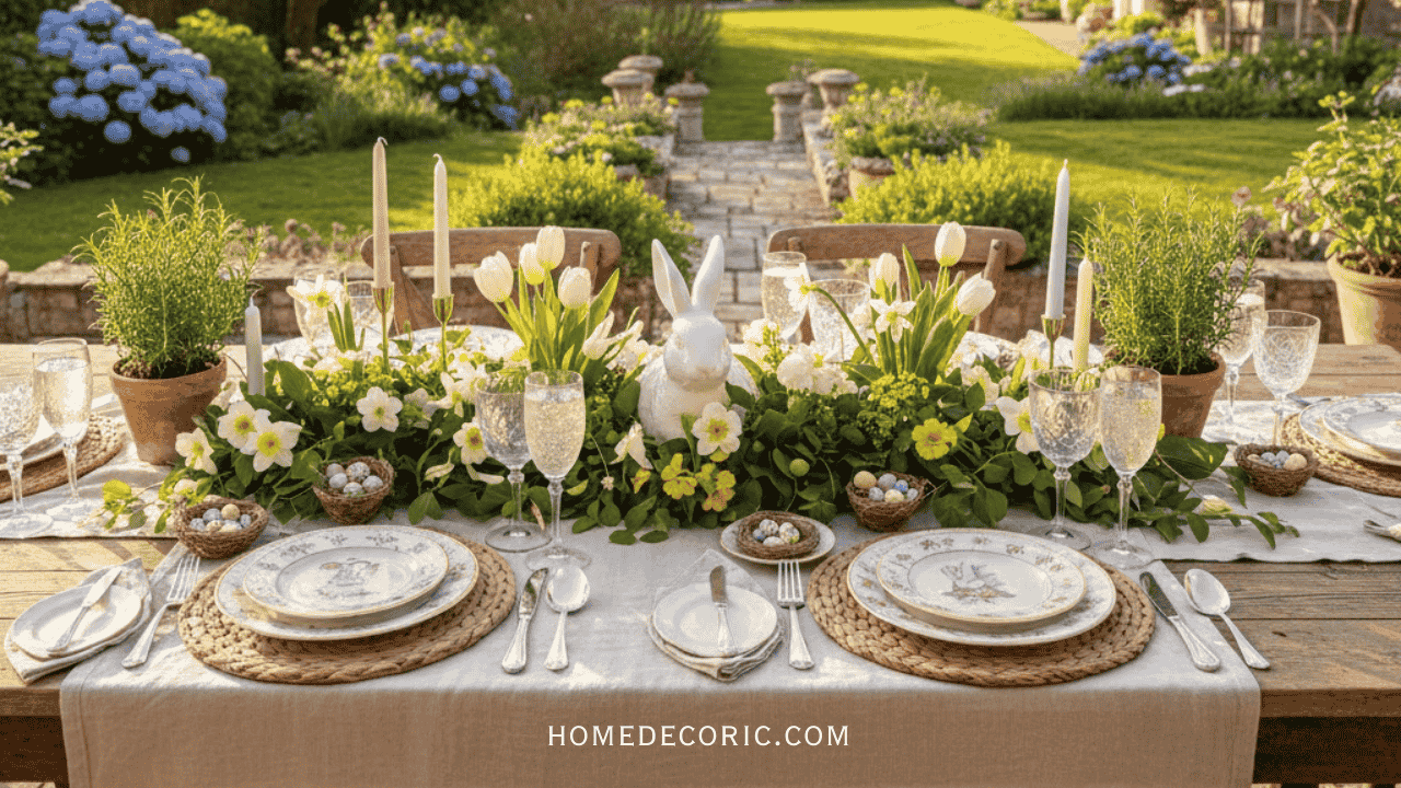 How to Decorate a Dining Table for Easter