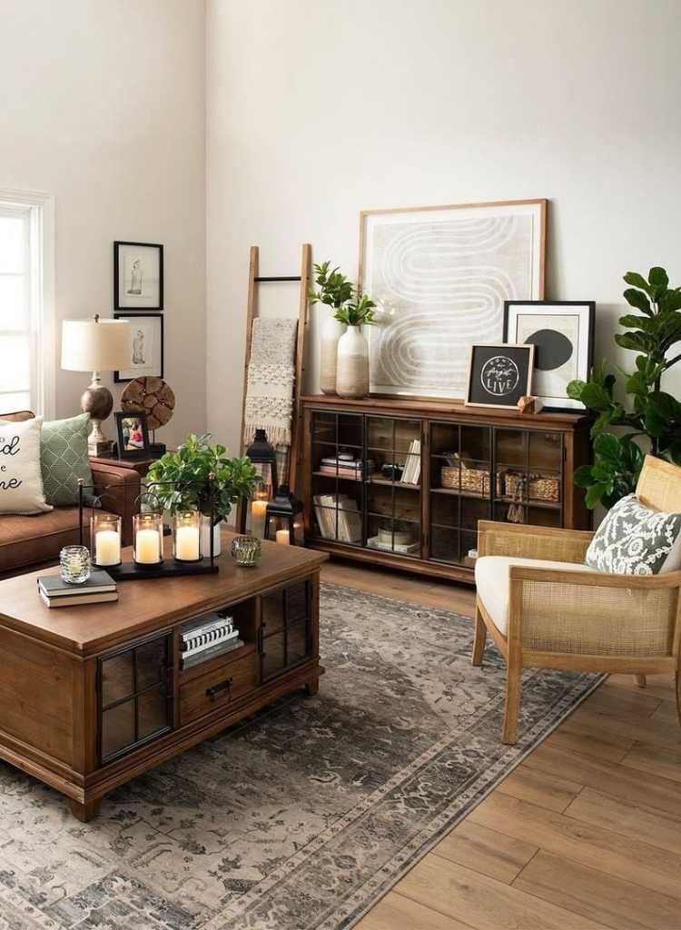 Natural Wood Accents