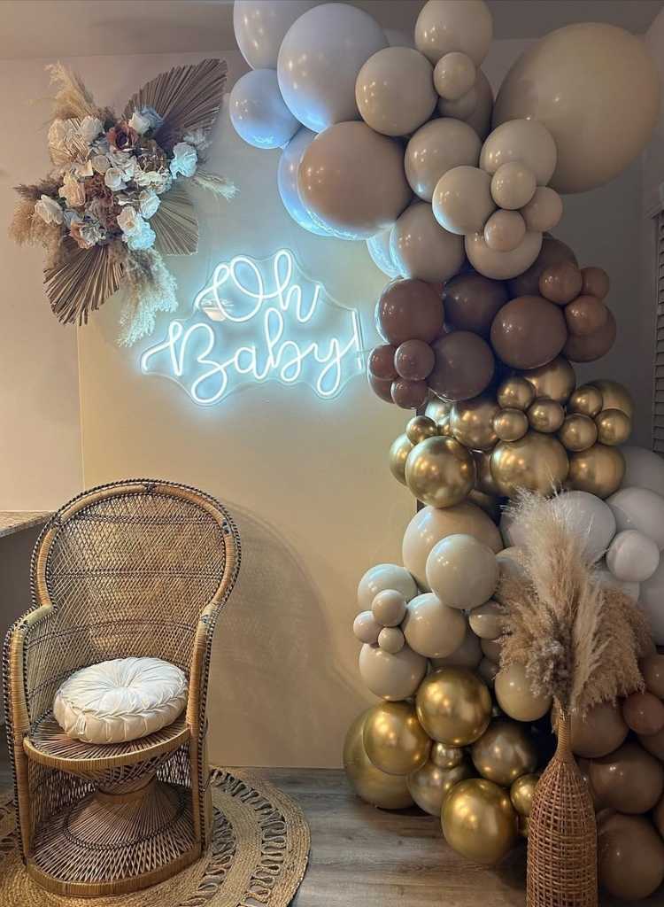Oh Baby Luxe Neutral Summer Shower