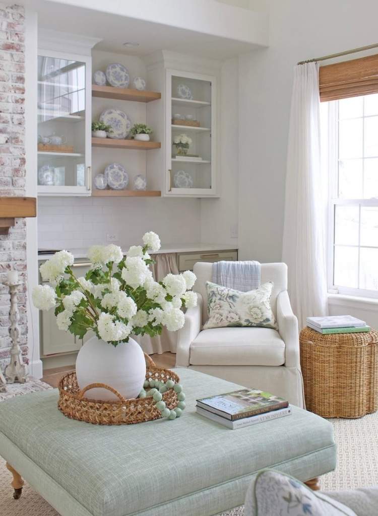 Spring Cottage Living Room Nook