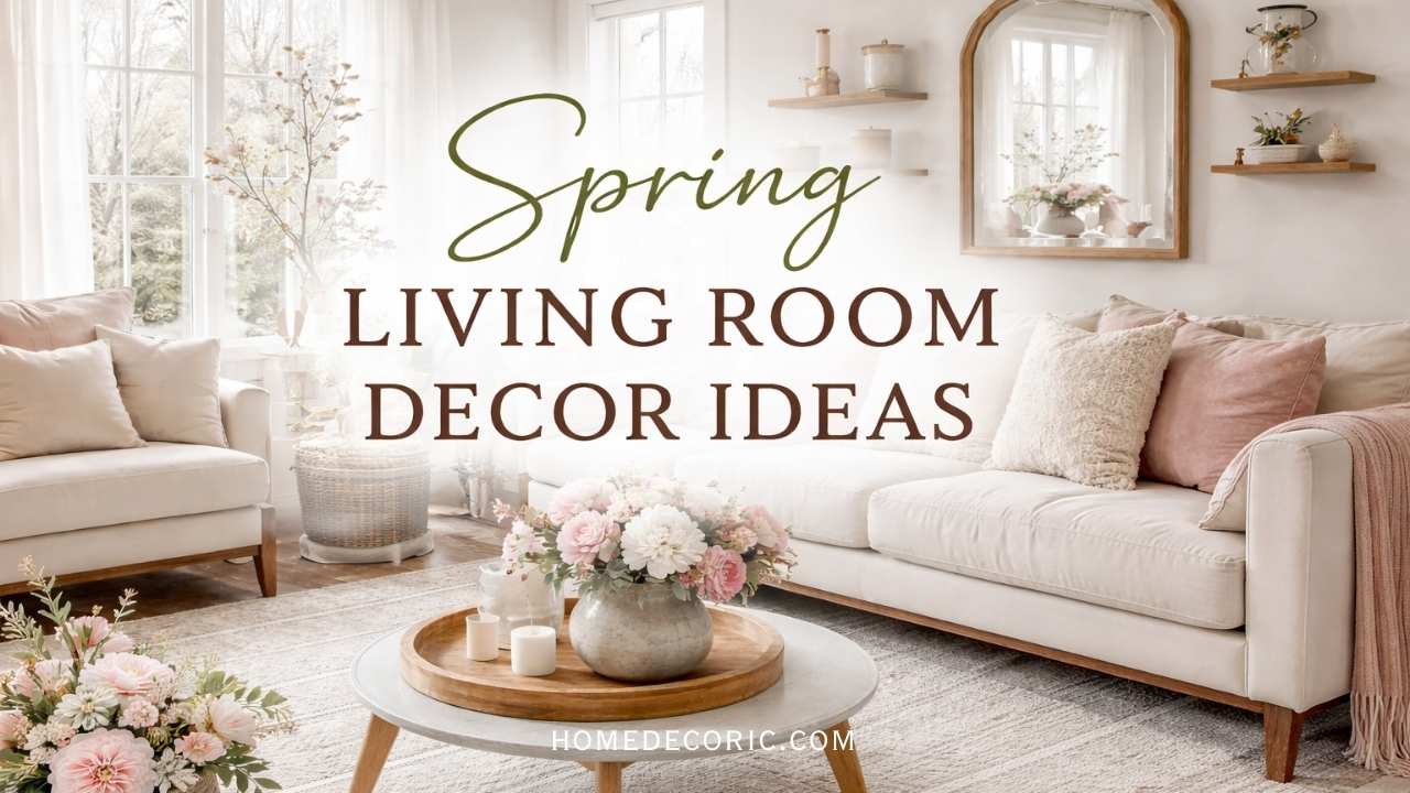 Spring Living Room Decor Ideas