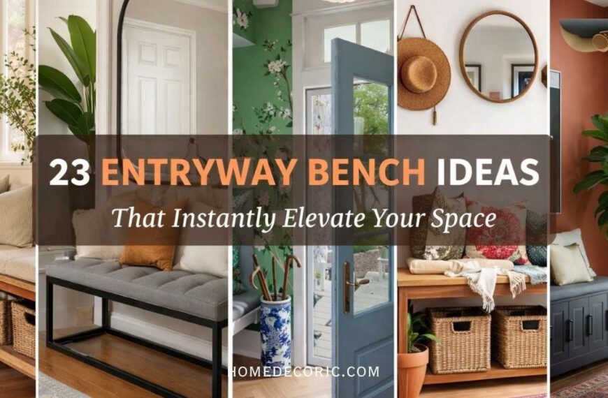 Entryway Bench Ideas