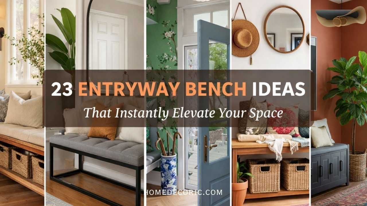 Entryway Bench Ideas